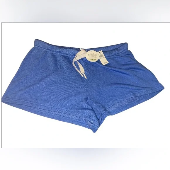 NWT Offline by Aerie KEEP IT 100 Fleece Shorts & Matching Sports Bra 2 Piece Set - Picture 2 of 9